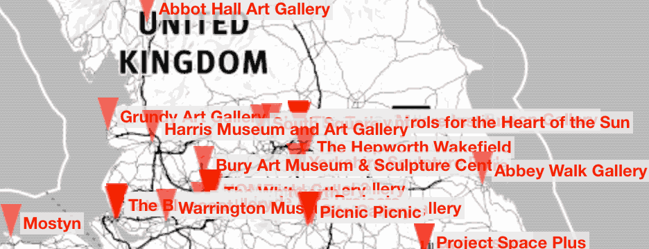 View the UK gallery exhibition listings