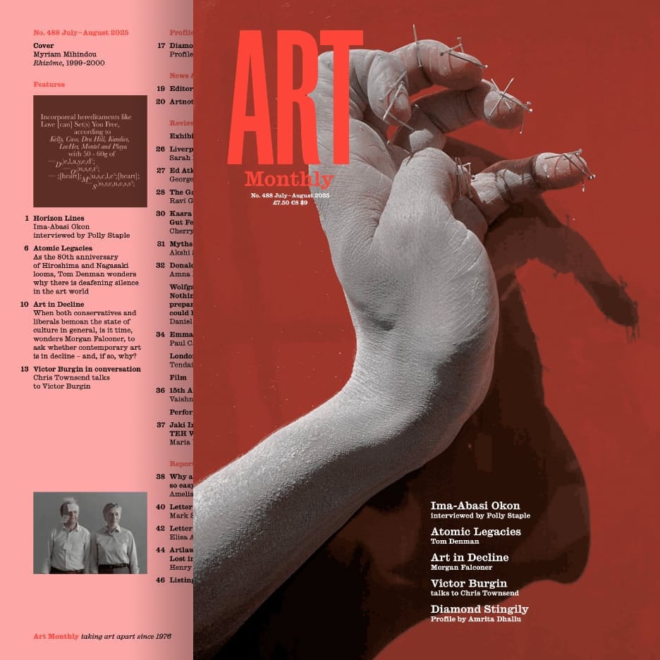 Art Monthly cover