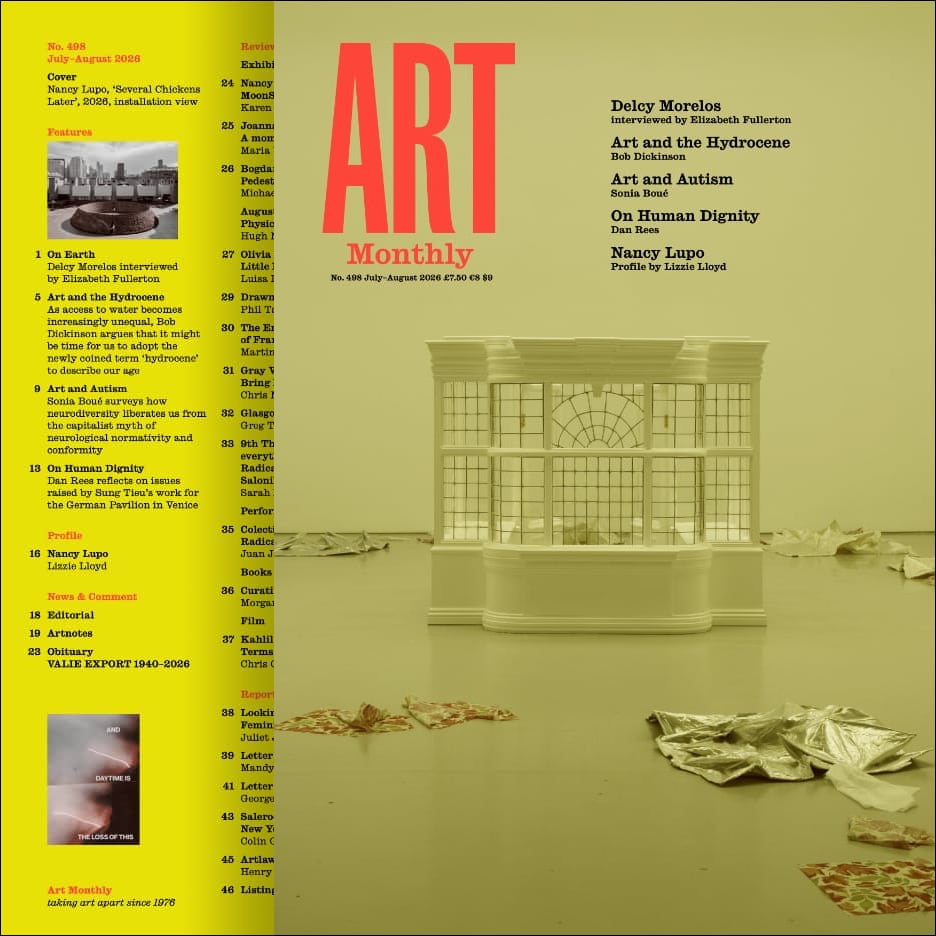 Art Monthly cover