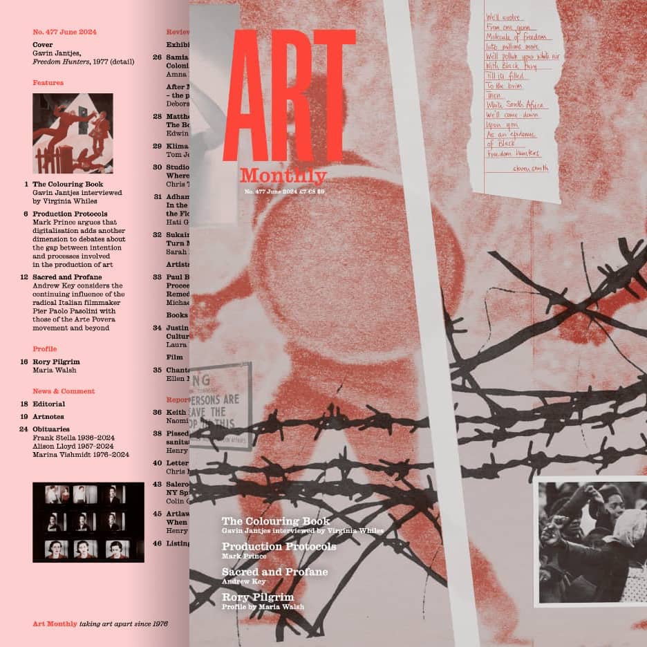 Art Monthly cover