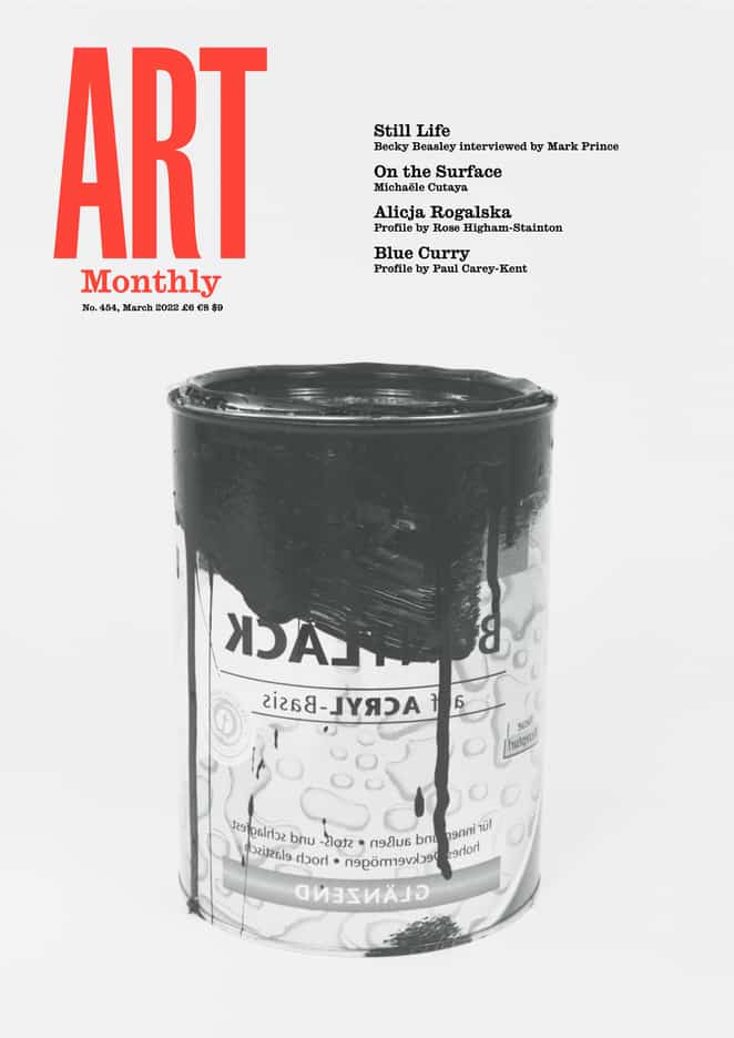 Art Monthly cover