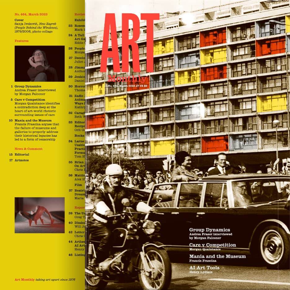 Art Monthly cover
