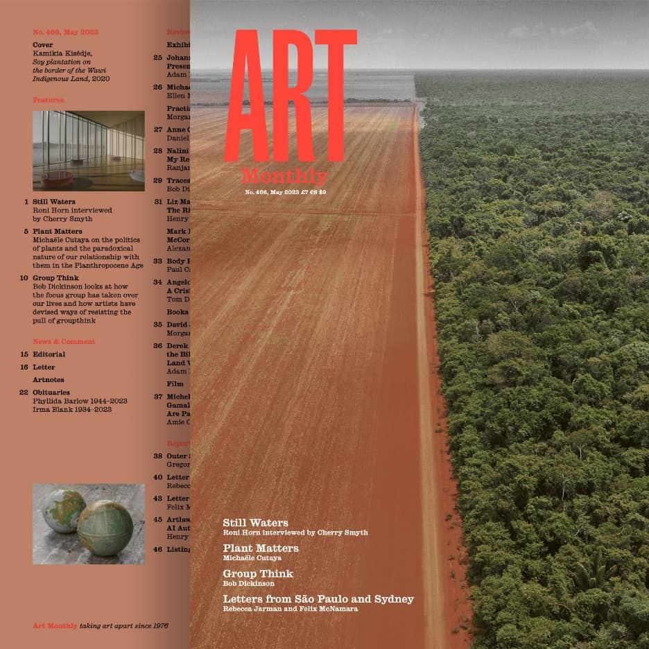 Art Monthly cover