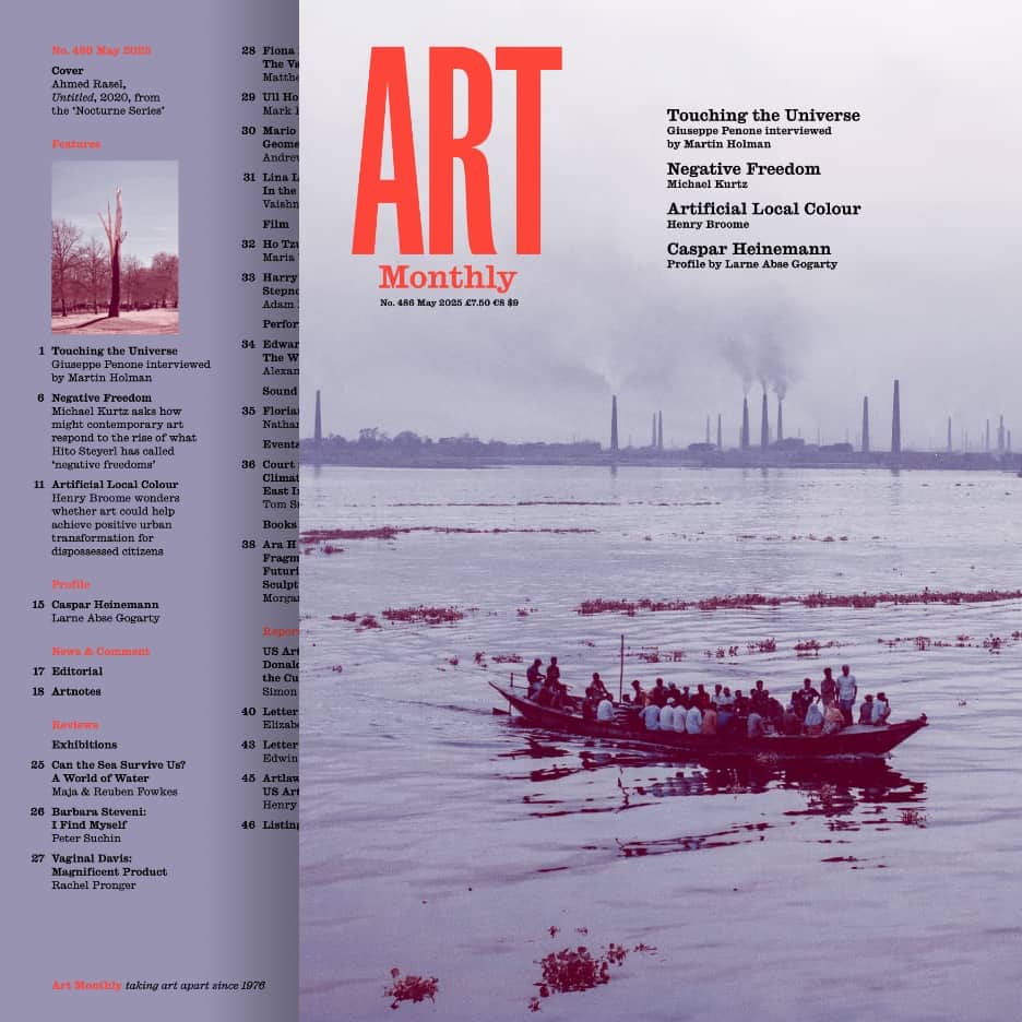 Art Monthly cover
