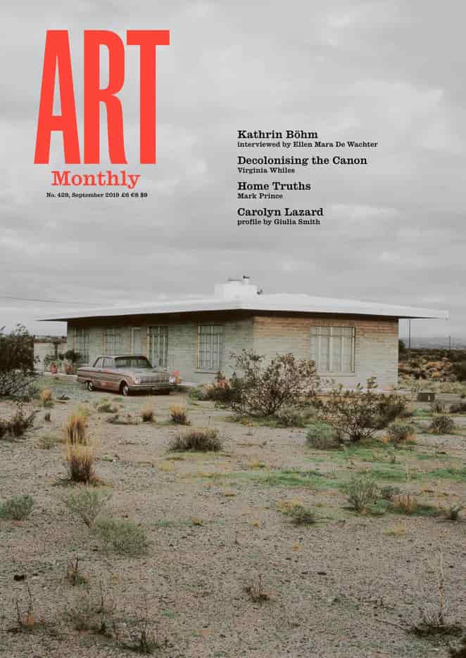 Art Monthly cover