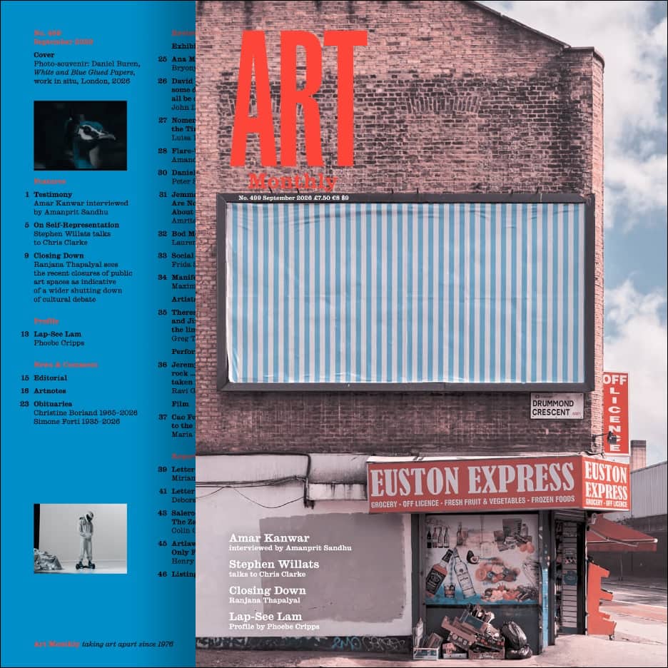 Art Monthly cover